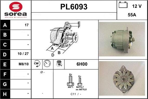 Sera PL6093 - Alternator www.molydon.hr