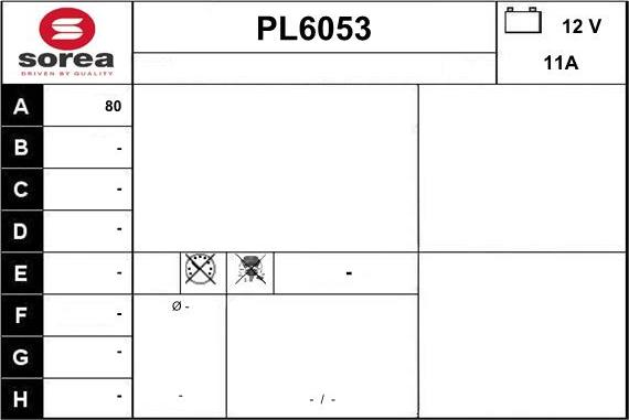 Sera PL6053 - Alternator www.molydon.hr