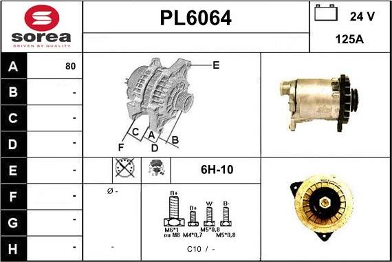 Sera PL6064 - Alternator www.molydon.hr