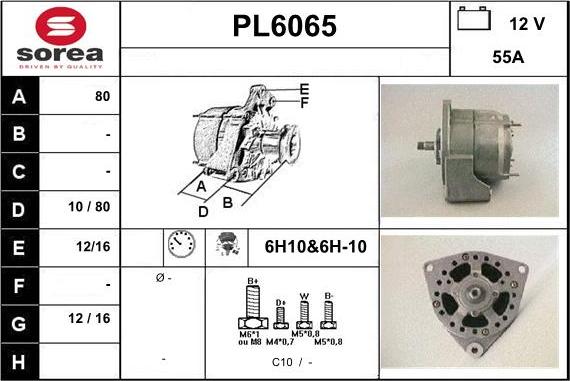 Sera PL6065 - Alternator www.molydon.hr