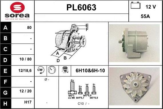 Sera PL6063 - Alternator www.molydon.hr