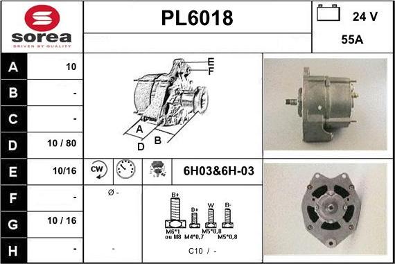 Sera PL6018 - Alternator www.molydon.hr