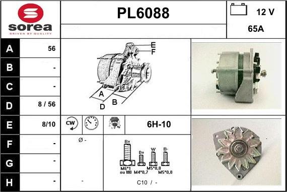 Sera PL6088 - Alternator www.molydon.hr