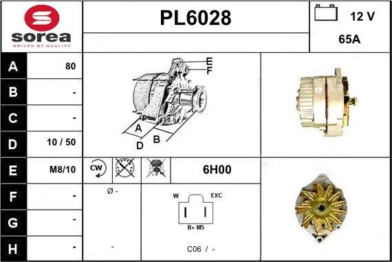 Sera PL6028 - Alternator www.molydon.hr