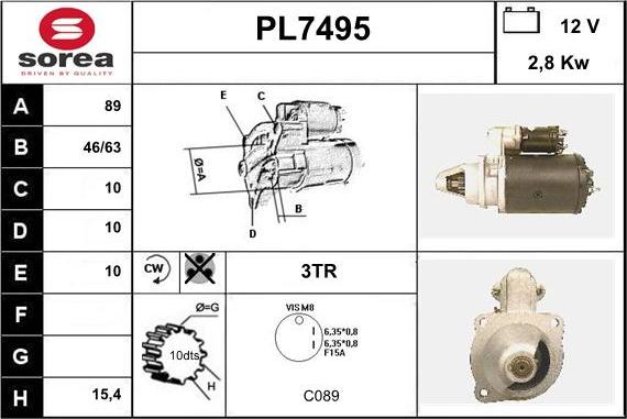 Sera PL7495 - Starter www.molydon.hr