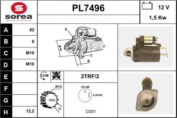 Sera PL7496 - Starter www.molydon.hr