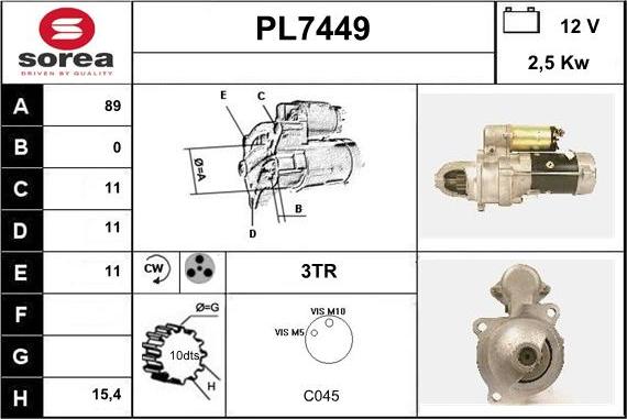 Sera PL7449 - Starter www.molydon.hr