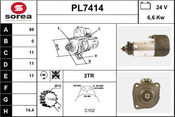 Sera PL7414 - Starter www.molydon.hr