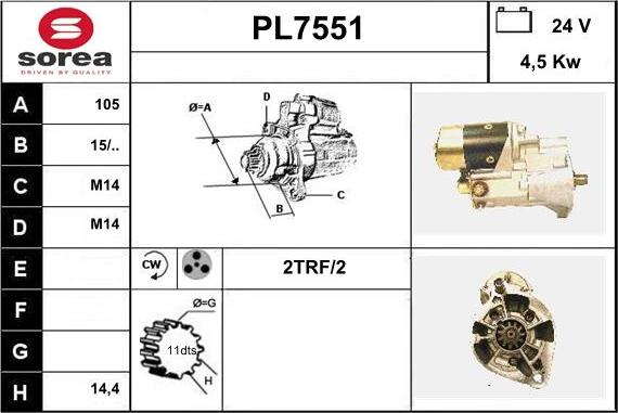 Sera PL7551 - Starter www.molydon.hr