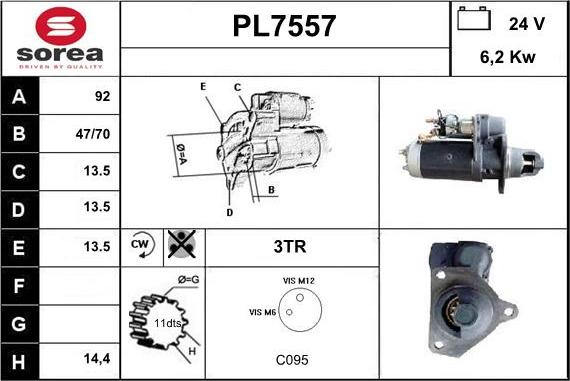 Sera PL7557 - Starter www.molydon.hr