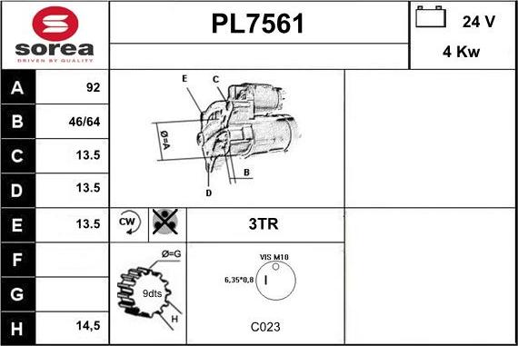 Sera PL7561 - Starter www.molydon.hr