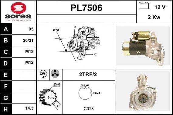 Sera PL7506 - Starter www.molydon.hr