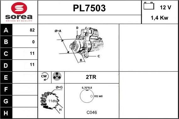 Sera PL7503 - Starter www.molydon.hr