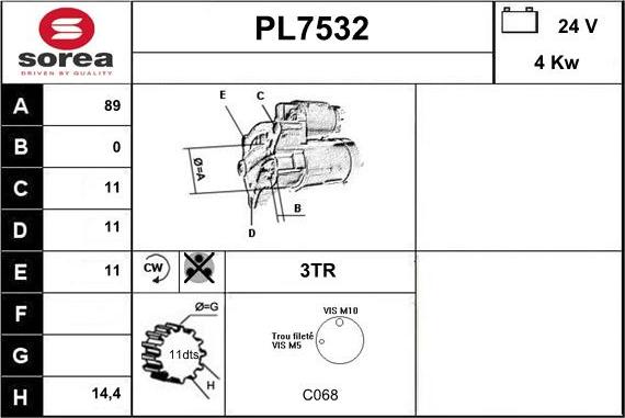 Sera PL7532 - Starter www.molydon.hr