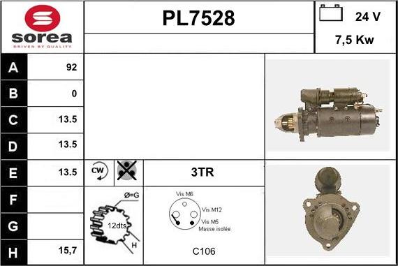 Sera PL7528 - Starter www.molydon.hr