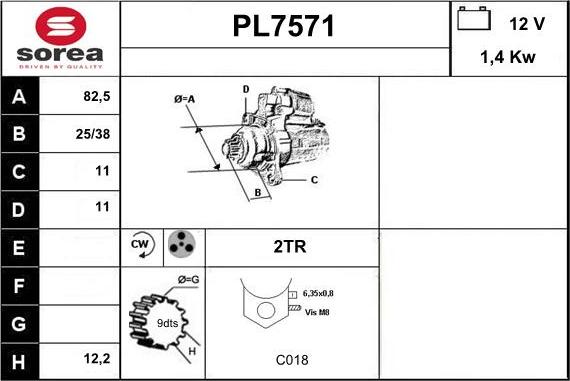 Sera PL7571 - Starter www.molydon.hr