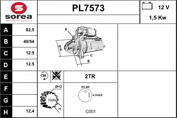 Sera PL7573 - Starter www.molydon.hr