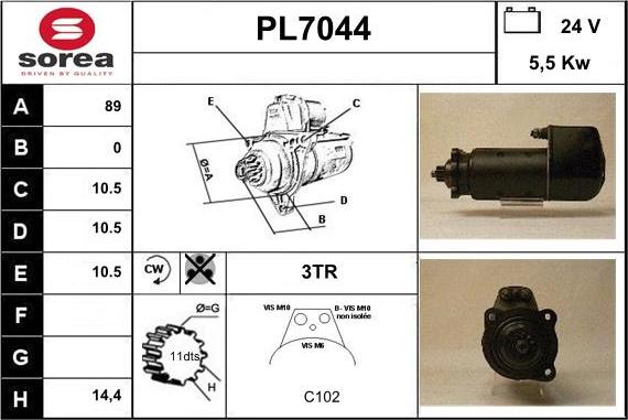 Sera PL7044 - Starter www.molydon.hr