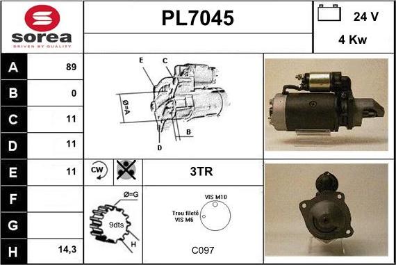 Sera PL7045 - Starter www.molydon.hr