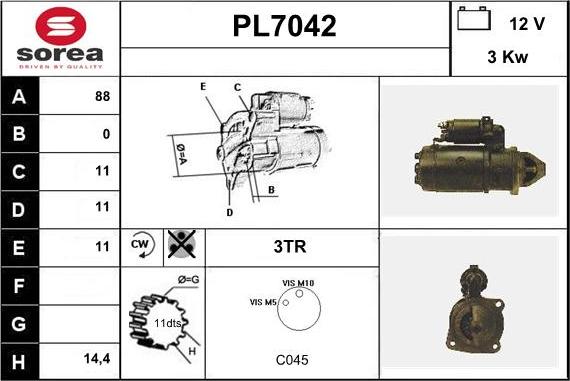 Sera PL7042 - Starter www.molydon.hr