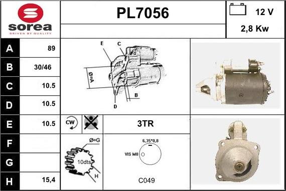 Sera PL7056 - Starter www.molydon.hr