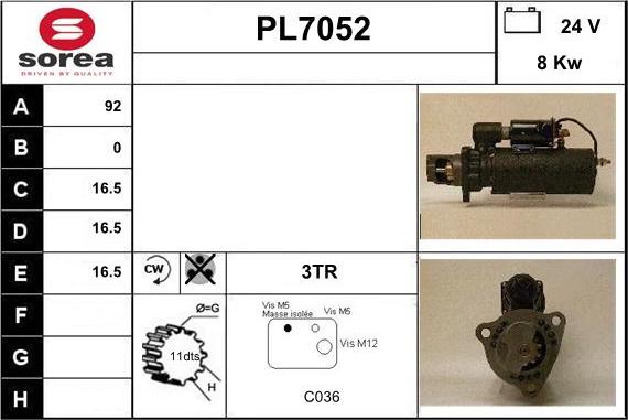 Sera PL7052 - Starter www.molydon.hr