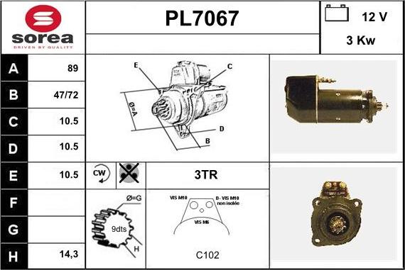 Sera PL7067 - Starter www.molydon.hr