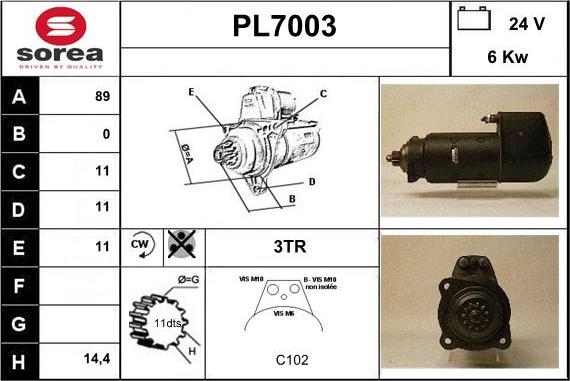 Sera PL7003 - Starter www.molydon.hr