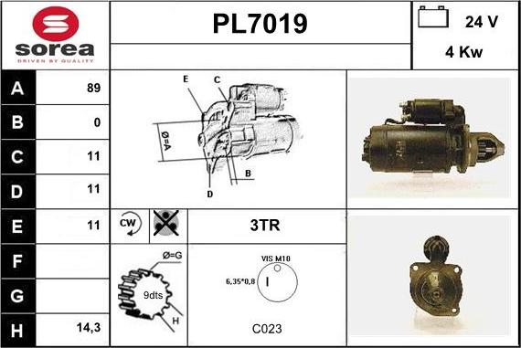 Sera PL7019 - Starter www.molydon.hr