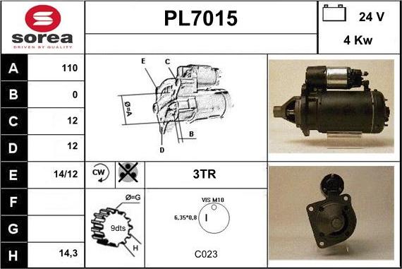 Sera PL7015 - Starter www.molydon.hr