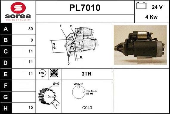 Sera PL7010 - Starter www.molydon.hr