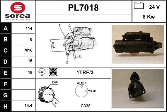 Sera PL7018 - Starter www.molydon.hr