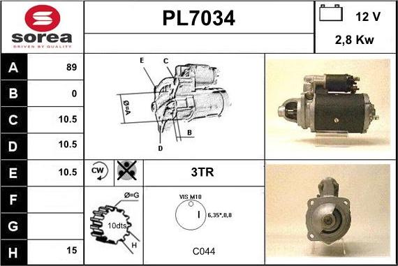 Sera PL7034 - Starter www.molydon.hr