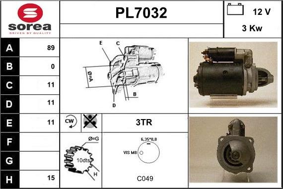 Sera PL7032 - Starter www.molydon.hr