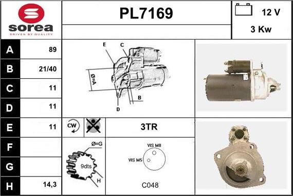 Sera PL7169 - Starter www.molydon.hr