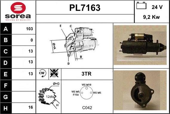 Sera PL7163 - Starter www.molydon.hr