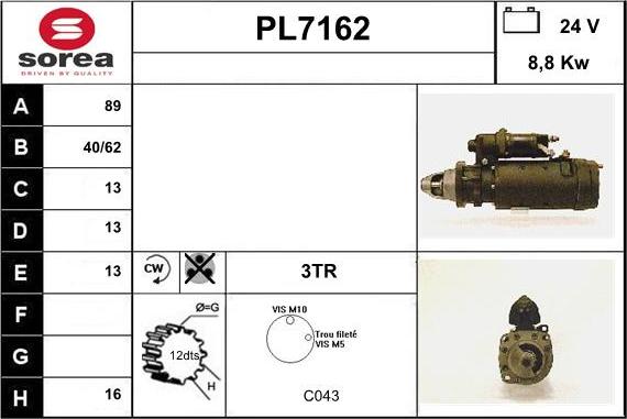 Sera PL7162 - Starter www.molydon.hr