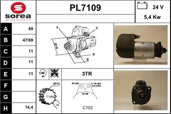 Sera PL7109 - Starter www.molydon.hr