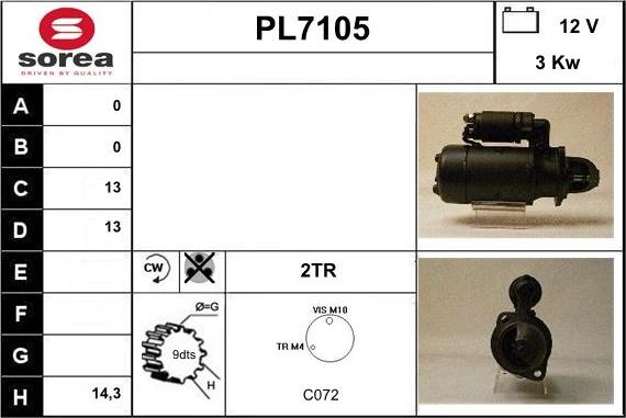 Sera PL7105 - Starter www.molydon.hr