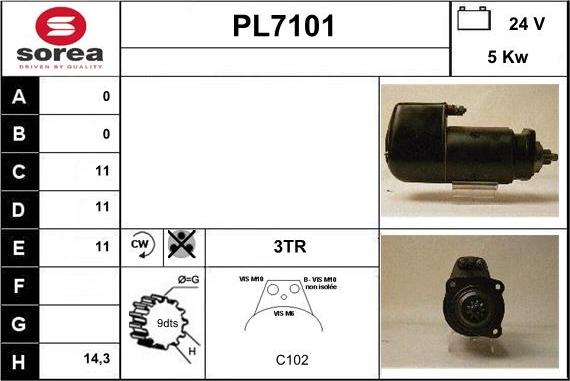 Sera PL7101 - Starter www.molydon.hr