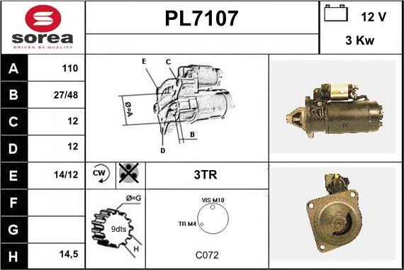 Sera PL7107 - Starter www.molydon.hr