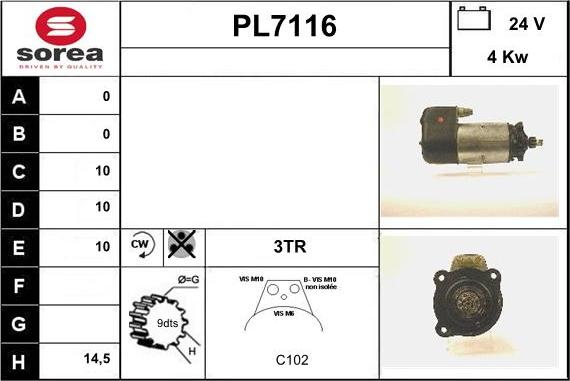 Sera PL7116 - Starter www.molydon.hr