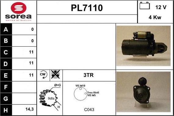 Sera PL7110 - Starter www.molydon.hr