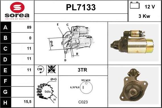 Sera PL7133 - Starter www.molydon.hr