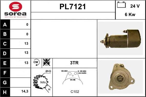 Sera PL7121 - Starter www.molydon.hr