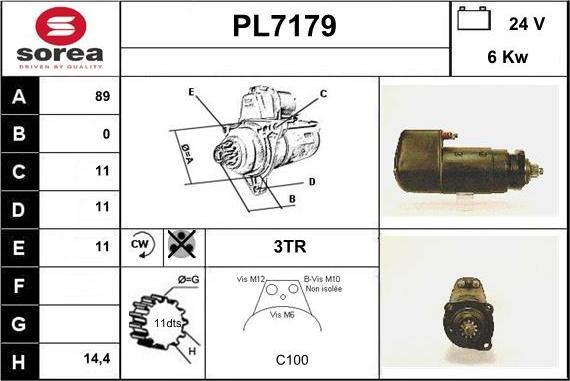 Sera PL7179 - Starter www.molydon.hr