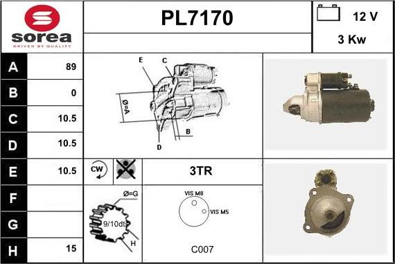 Sera PL7170 - Starter www.molydon.hr