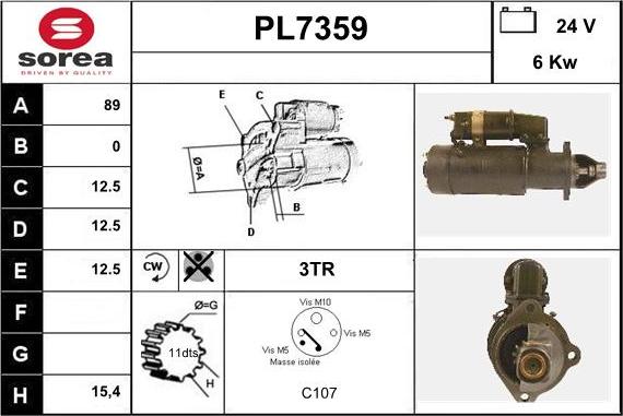 Sera PL7359 - Starter www.molydon.hr