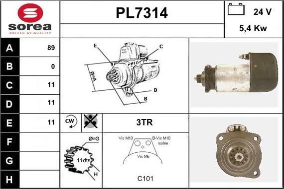 Sera PL7314 - Starter www.molydon.hr