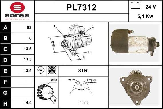 Sera PL7312 - Starter www.molydon.hr